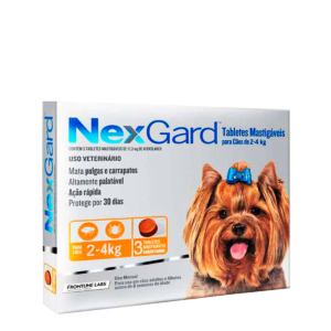 NEXGARD® Antipulgas Perros de 2-4 kg Tableta