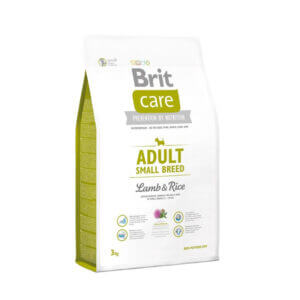 BRIT Care Adult Small Breed Lamb & Rice Alimento Super Premium Hipoalergénico Cordero para Perro Adulto Razas Pequeñas