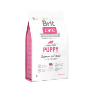 BRIT Care Grain-Free Puppy All Breeds Salmon & Potato Alimento Super Premium Salmón para Perro Cachorro todas las Razas