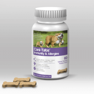 CaniTabs® Immunity & Allergies Antioxidantes y antiestrés Natural para Perro 60 Tabletas