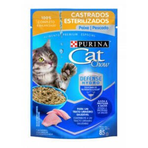 CATCHOW Pouch Esterilizado Castrado Pescado Adulto Sobre x 85g