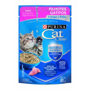 CATCHOW Pouch Gatitos Pollo Gato Cachorro Sobre x 85g