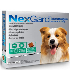 NEXGARD® Antipulgas Perros de 10.1-25 kg Tableta