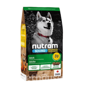 NUTRAM® S9 All Breeds Adult Lamb Sound Balanced Wellness Alimento Super Premium para Perro Adulto Todas las Razas