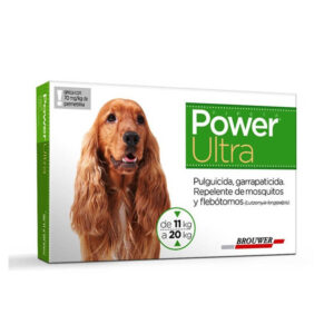 POWER ULTRA Pipeta Antipulgas de 11 a 20 kg