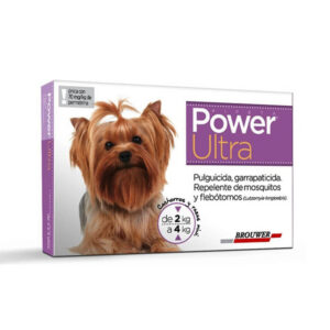 POWER ULTRA Pipeta Antipulgas de 2 a 4 kg