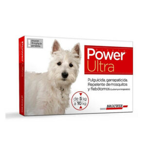 POWER ULTRA Pipeta Antipulgas de 5 a 10 kg