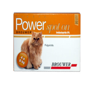 POWER ULTRA Pipeta Antipulgas de 4 Hasta 8 kg Gato