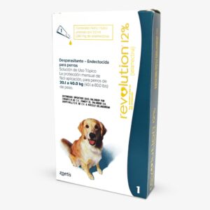 REVOLUTION® 12% Pipeta Antipulgas Zoetis Para Perros de 20.1 a 40kg