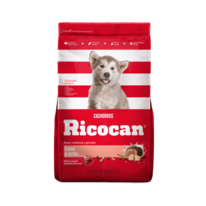 RICOCAN Carne y Leche Para Perro Cachorro x 15kg