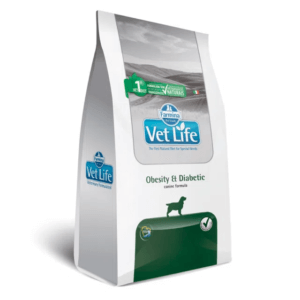 VETLIFE® Canine Obesity & Diabetic Alimento para Perro con Problemas de Obesidad y Diabetes x 2kg