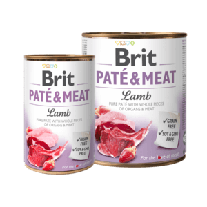 BRIT Paté & Meat Lamb Pate Cordero Para Perro Lata x 800g