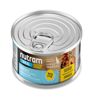NUTRAM IDEAL Weight Control I12 Adult Chicken & Pearl Barley Alimento para Gato con Sobrepeso Lata x 156g
