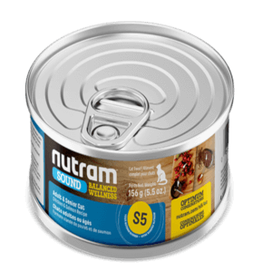 NUTRAM SOUND S5 Adult Chicken & Salmon Alimento para Gato Lata x 156g