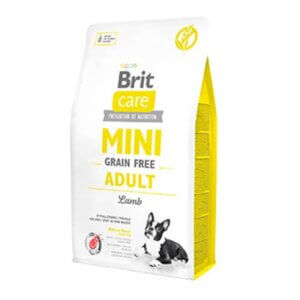 BRIT Care MINI Grain-Free Hipoalergenico Adult Cordero Fresco Adulto Razas Mini 2kg