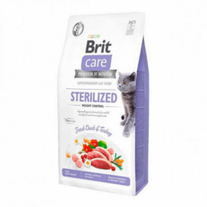 BRIT CARE STERILIZED WEIGHT CONTROL Duck & Turkey Alimento Gato esterilizado para control de peso