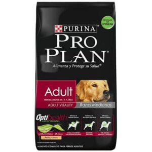 PROPLAN® Adult Perro Razas Medianas  x 3kg con Spirulina